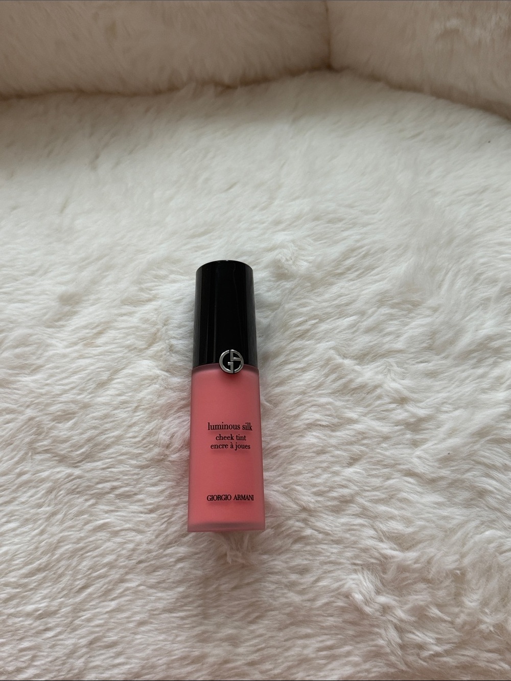 Giorgio Armani Luminous Silk Liquid blush cheek tiny rosy peach - Picture 3 of 5